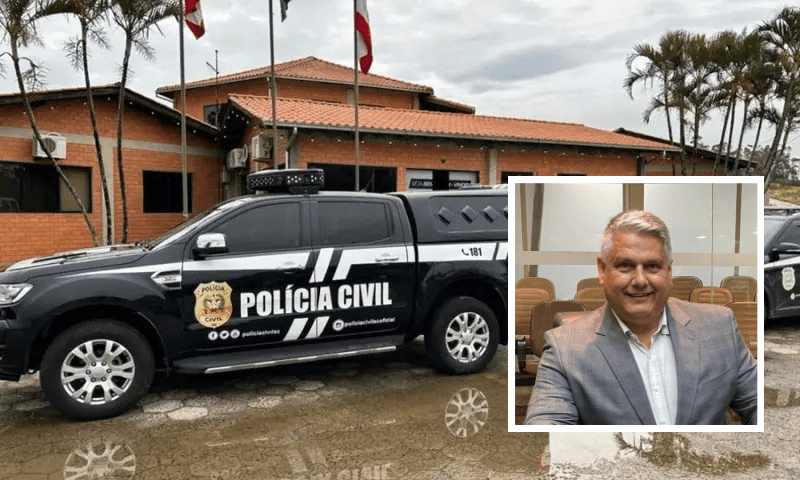 Prefeito reeleito e oito servidores são afastados durante operação da Polícia Civil