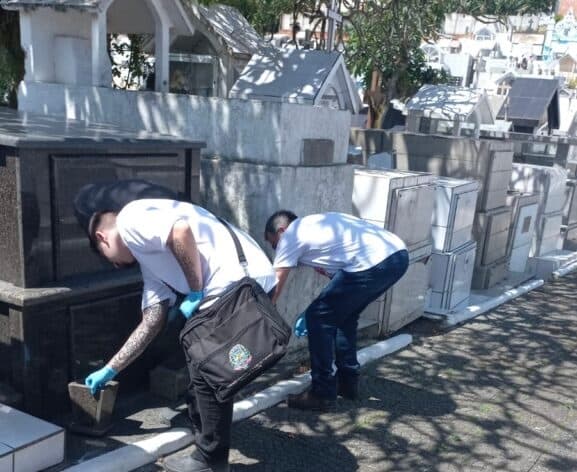 Equipes de combate a endemias intensificam vistorias em cemitérios