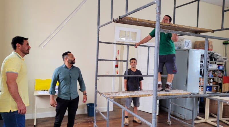 Forro e telhado da antiga rodoviária de Tubarão são revitalizados