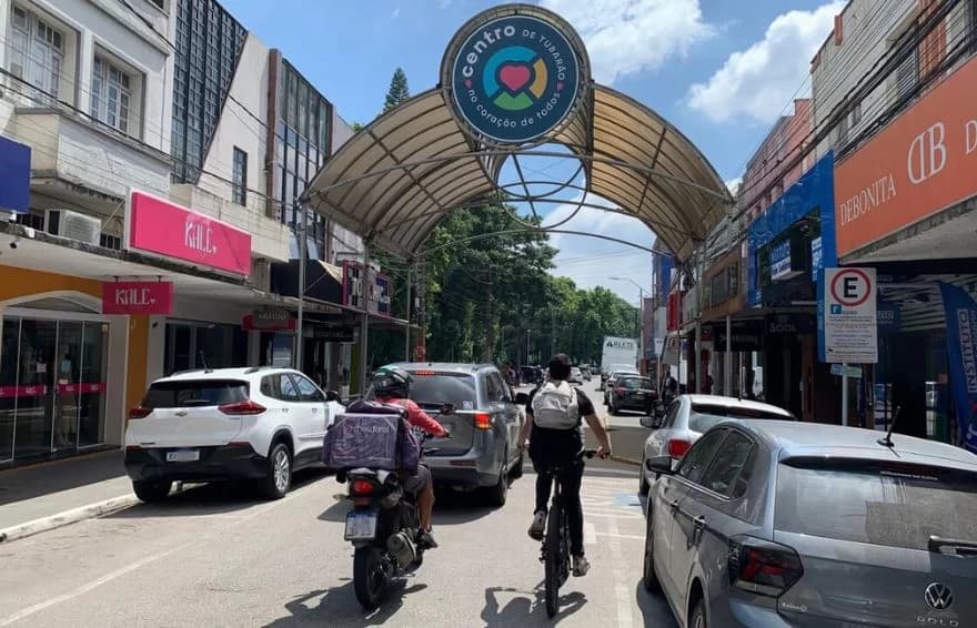 Centro de Tubarão começa a ganhar a identidade visual do Place Branding