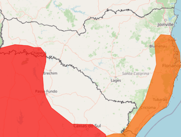 Instituto Nacional de Meteorologia emite alerta de calor intenso para SC