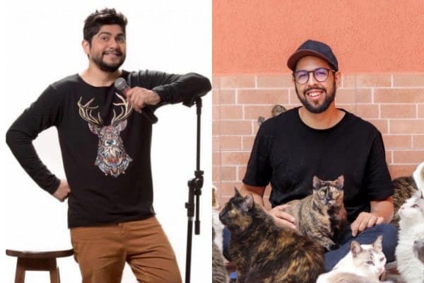 Luiz França e “Pai dos Gatos” se apresentam neste final de semana no Rilário Comedy