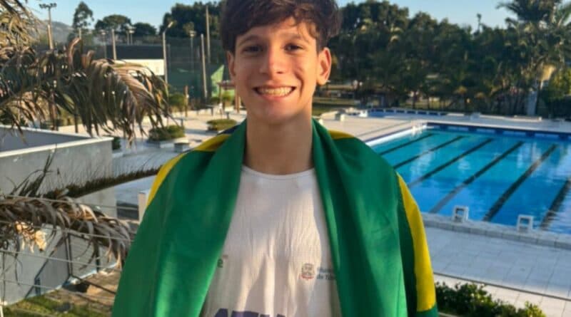 Atleta de Tubarão é convocado para a Seleção Brasileira de Esportes Aquáticos