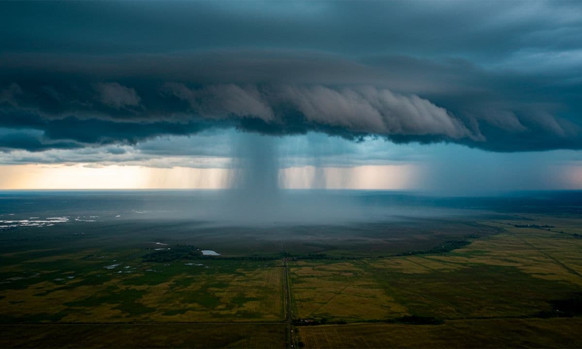 Defesa Civil alerta para temporais isolados e chuva intensa entre estas quinta (24) e sexta-feira (25)