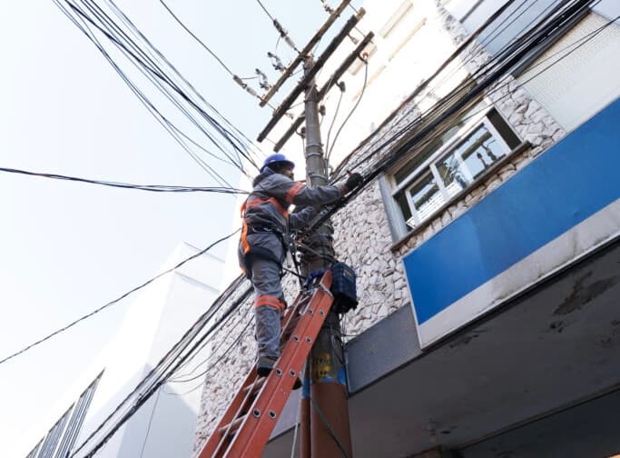 Próximo trecho a receber força-tarefa de retirada de fios sem uso é definido