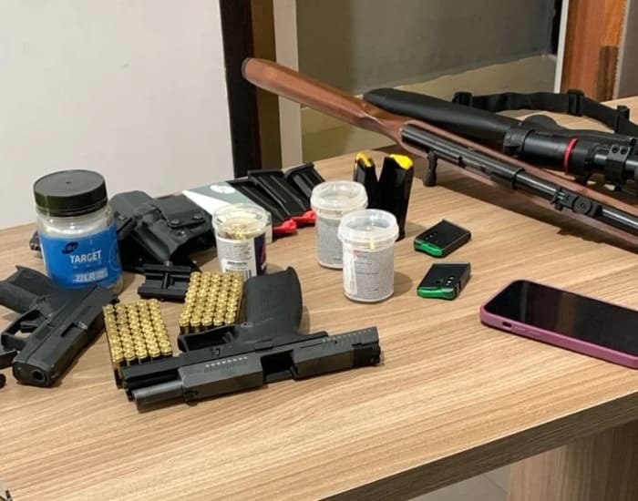 Colecionador de armas mata gato a tiros em SC