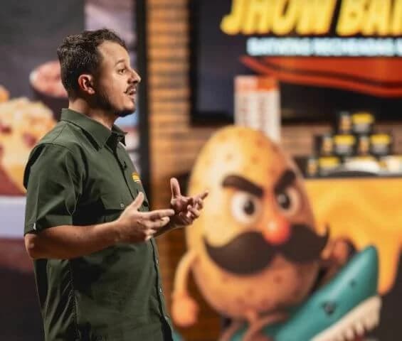 Empresário Jhow Batata, de Tubarão, participa da nova temporada do reality Shark Tank Brasil