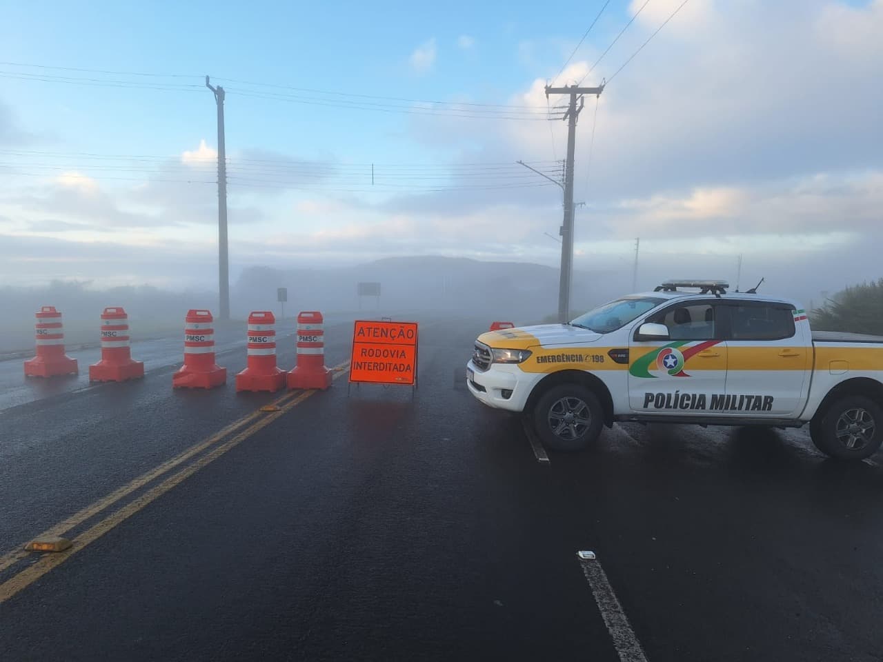 Serra do Rio do Rastro será interditada nesta quarta-feira (8)