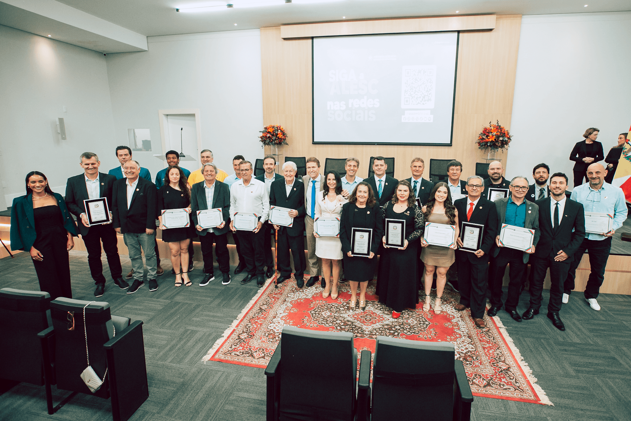 Alesc celebra os 70 anos de Braço do Norte com sessão solene
