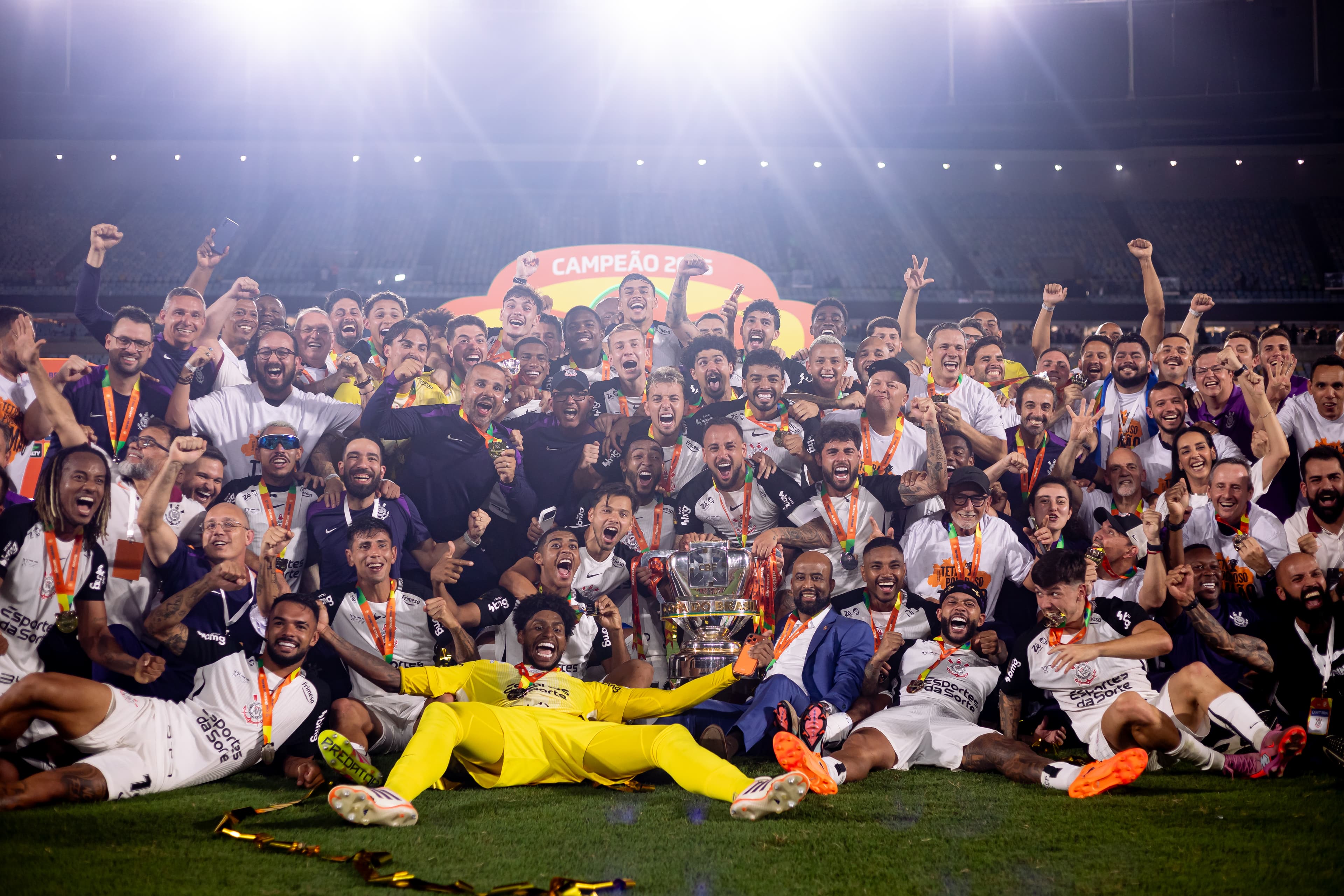 Tetracampeão! Corinthians supera o Vasco e leva o título da Copa do Brasil
