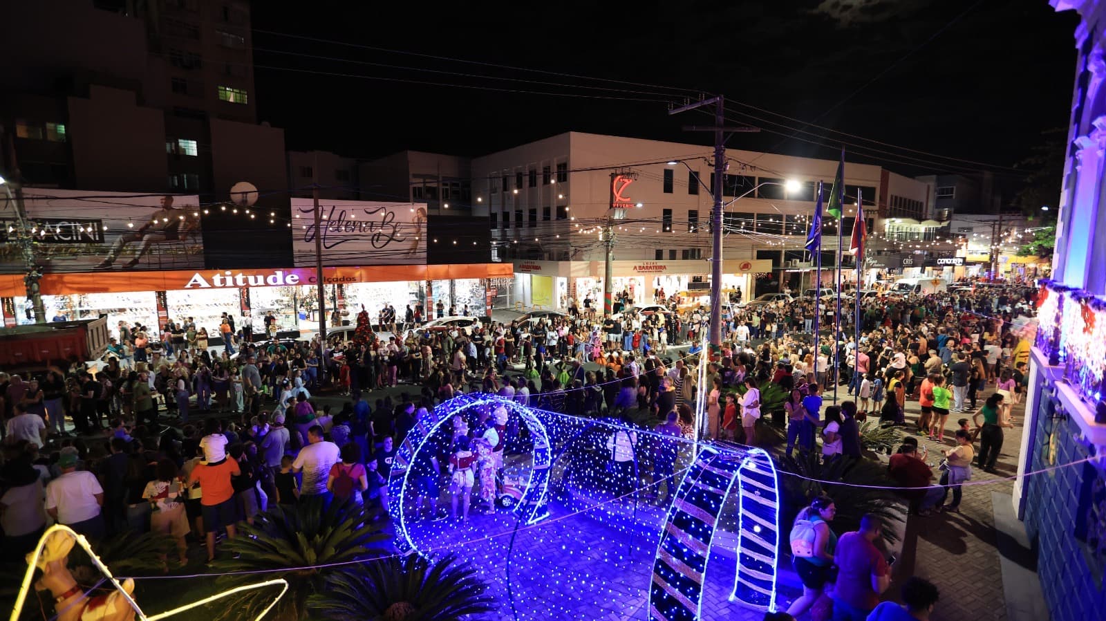 Programação semanal do Natal Tubarão Luz 2025 tem teatro, música, dança e atrações especiais