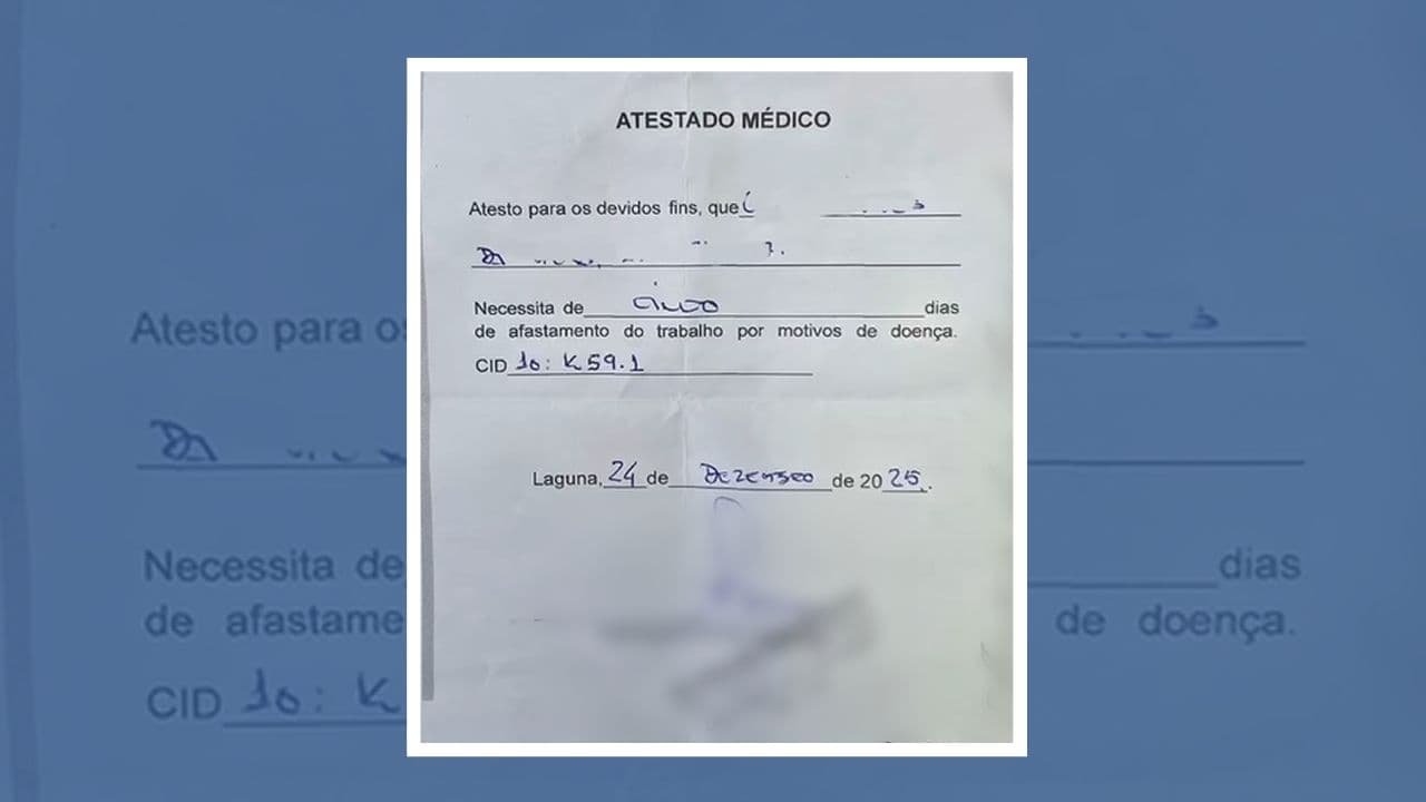 Defesa de trabalhadora rebate acusações de empresário e afirma que atestado é idôneo