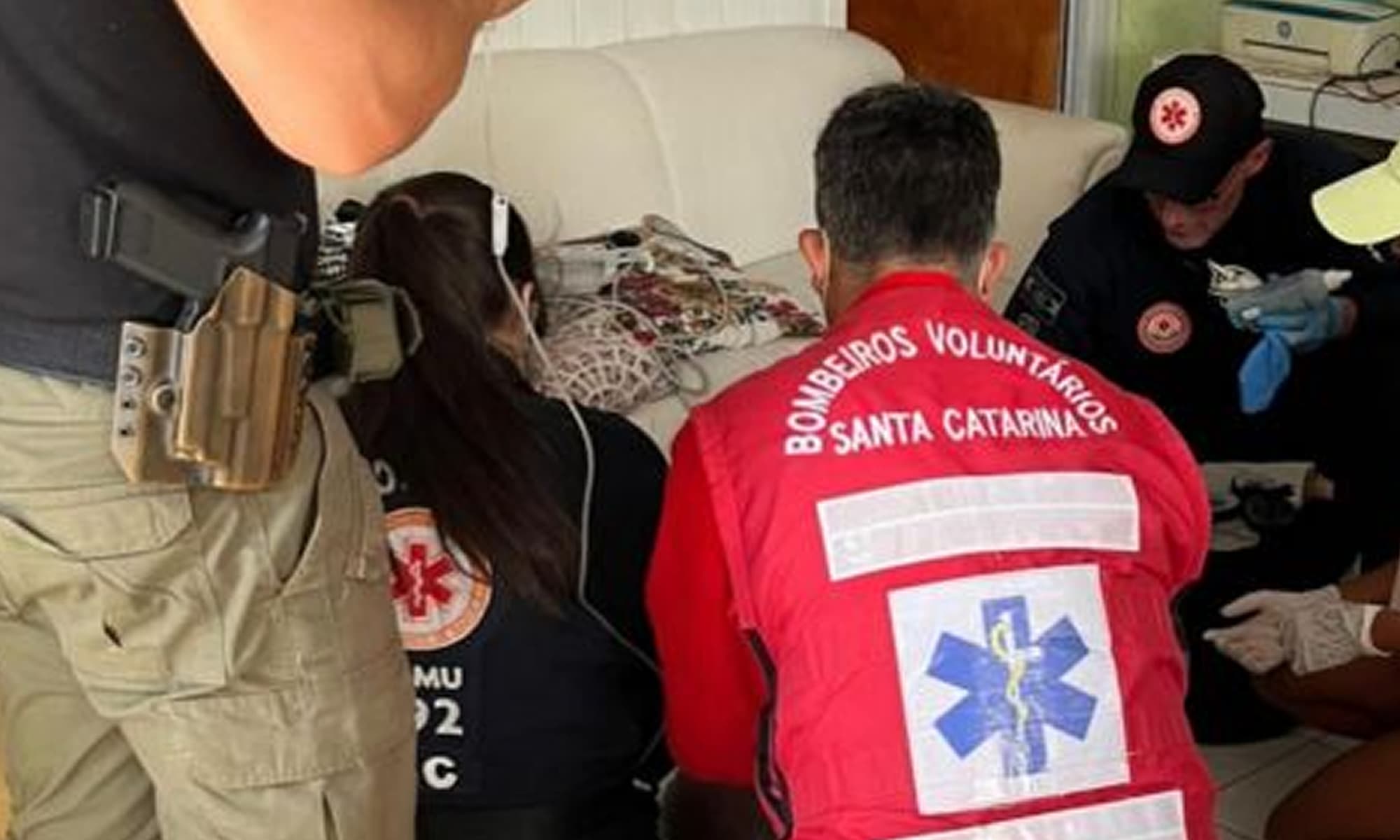 Idoso de 73 anos morre após parada cardiorrespiratória