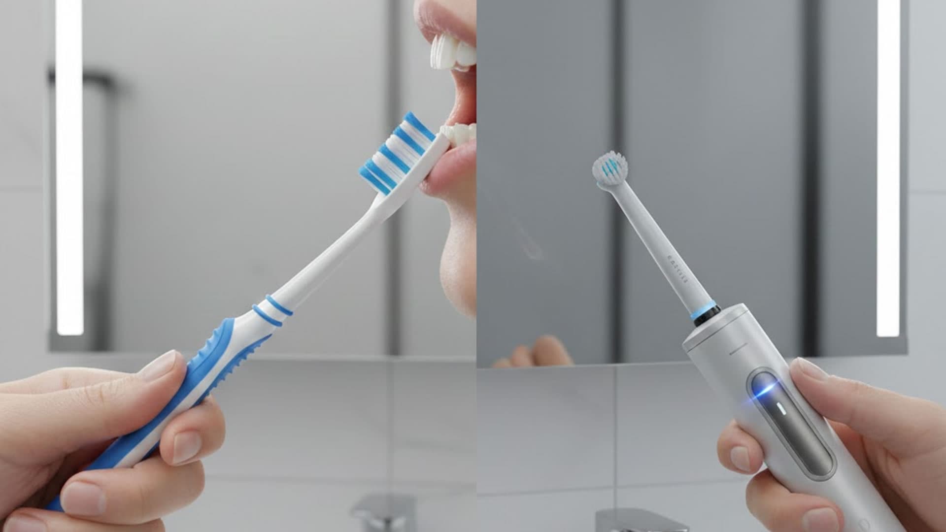 Escova elétrica ou manual: Será que é hora de trocar a sua?