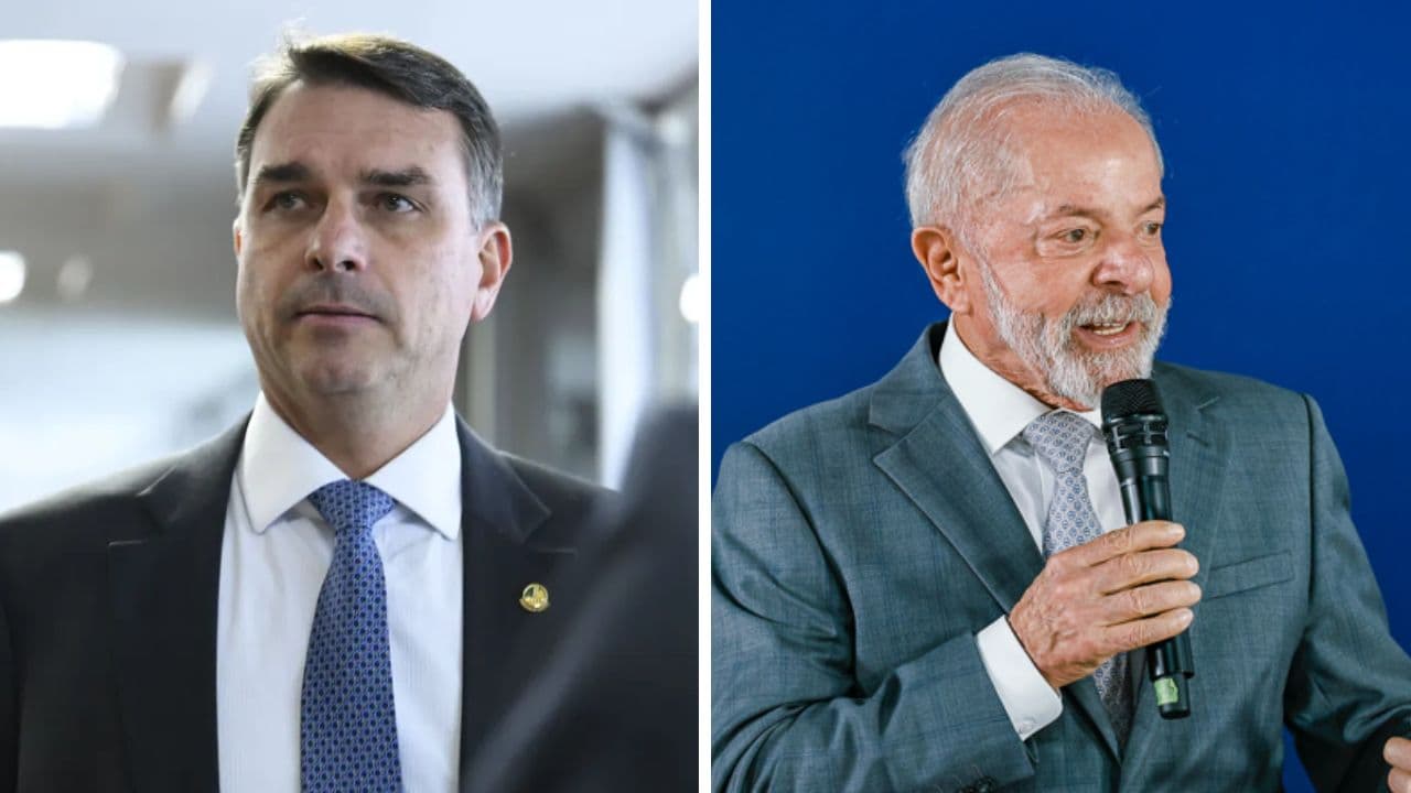 Pesquisa Atlas: Flávio Bolsonaro e Lula empatam no segundo turno