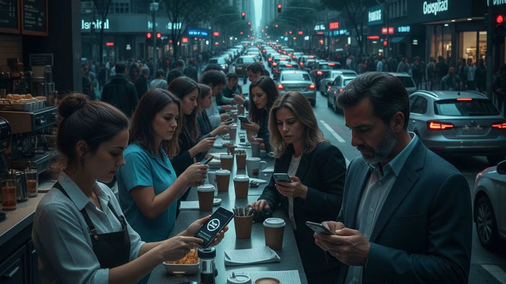 Quando a tecnologia para: o caos de um mundo offline