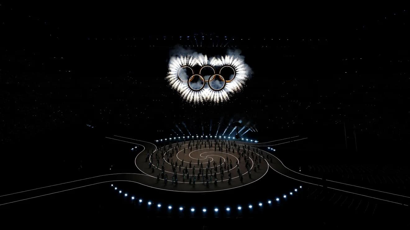 Brasil brilha com Rebeca Andrade na abertura da Olimpíada de Inverno