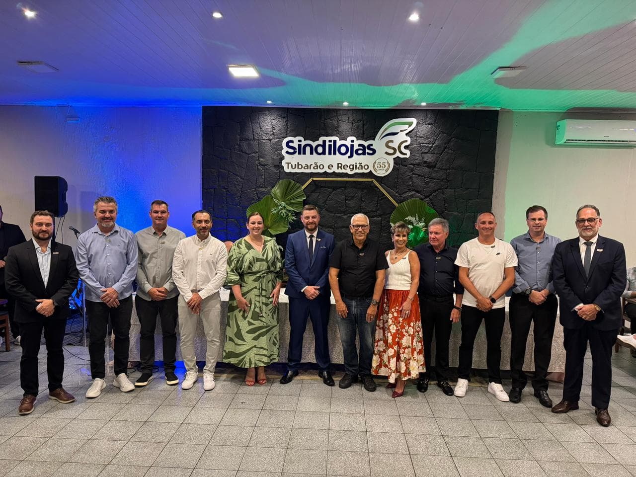 Marciano Michels assume a presidência do Sindilojas de Tubarão