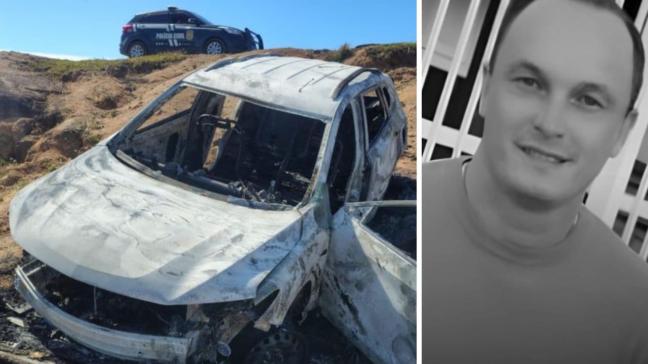 Trio que matou homem a facadas e incendiou corpo em carro é preso