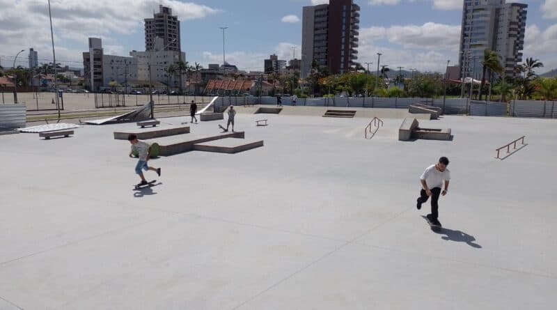 Skate Plaza Park de Tubarão será liberada para uso neste domingo (22)