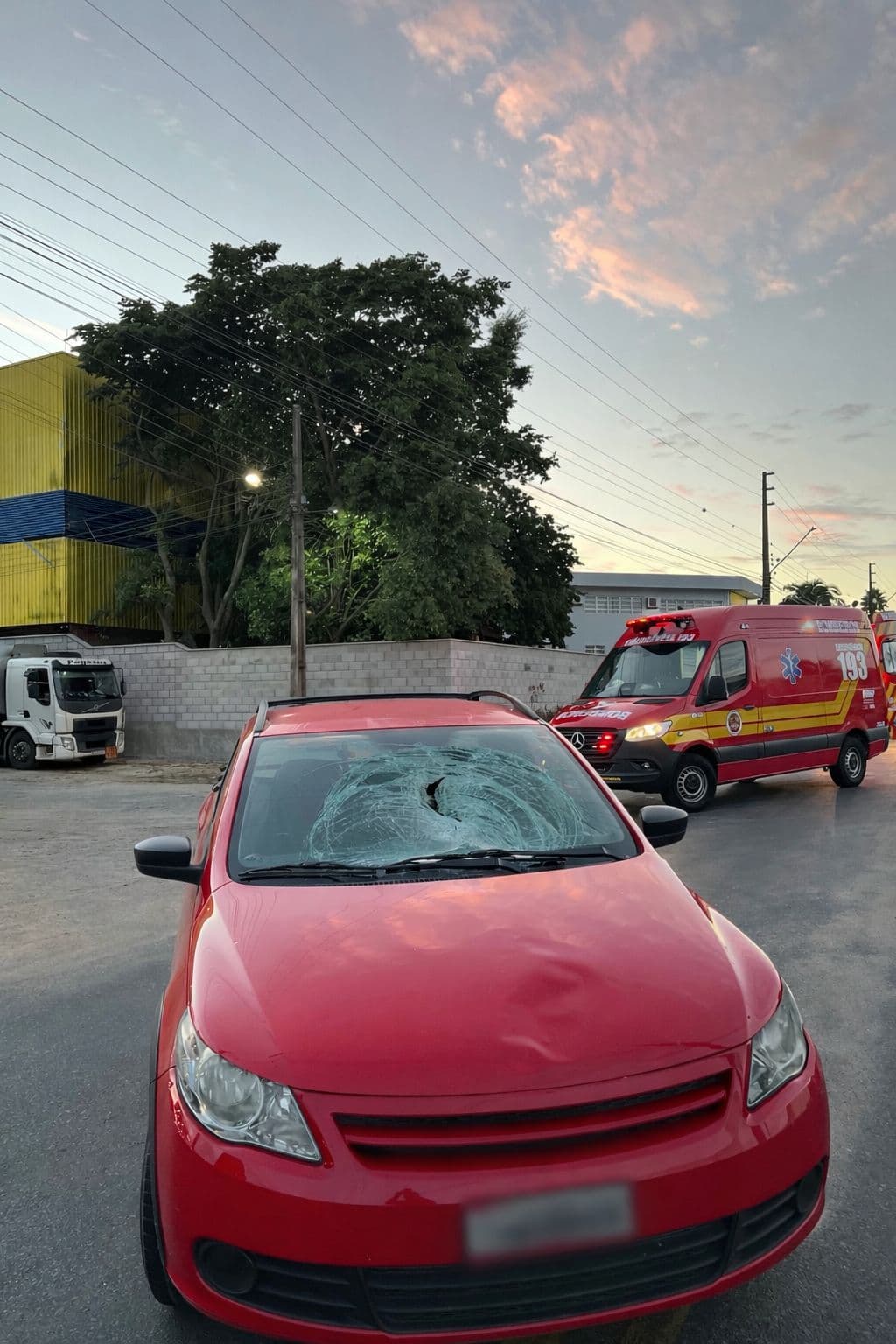 Mulher de 61 anos fica ferida no rosto após atropelamento na SC-370