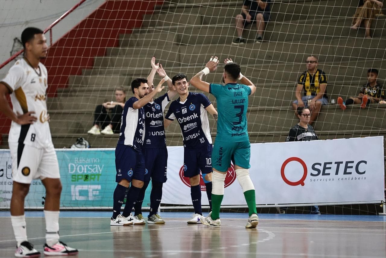 Tubarão Futsal vence o Criciúma fora de casa e embala no Catarinense