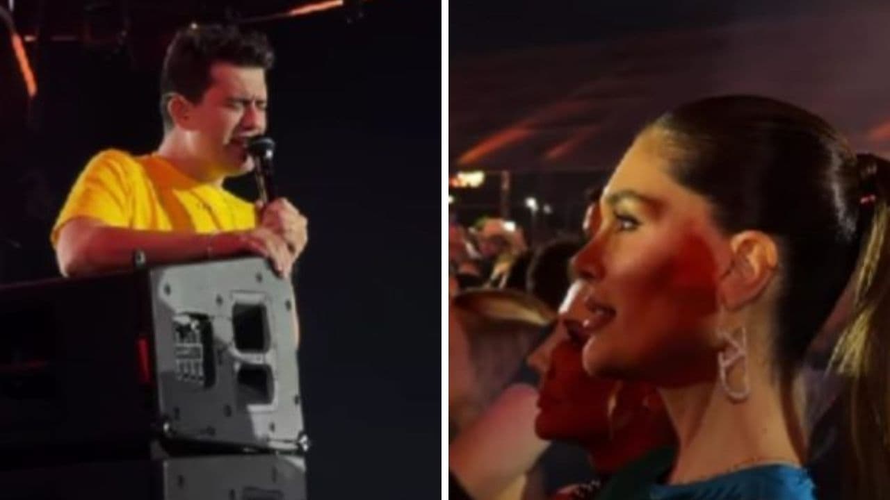 ▶️ Hugo, da dupla com Guilherme, revela perda de bebê em show