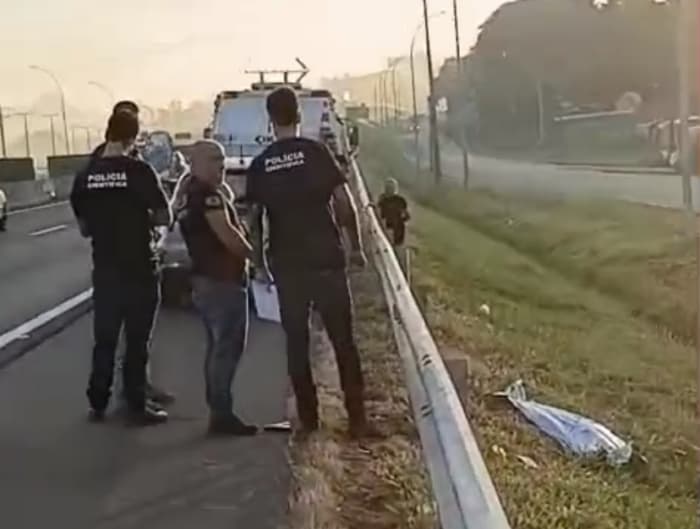 Idosa morre atropelada ao tentar atravessar a BR-101