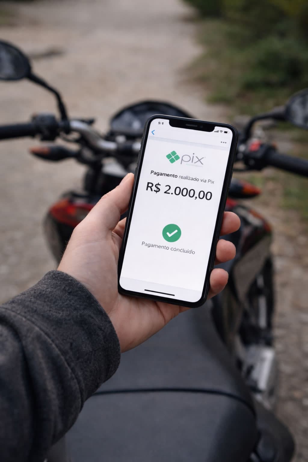 Homem cai em golpe ao tentar comprar moto e perde R$ 2 mil