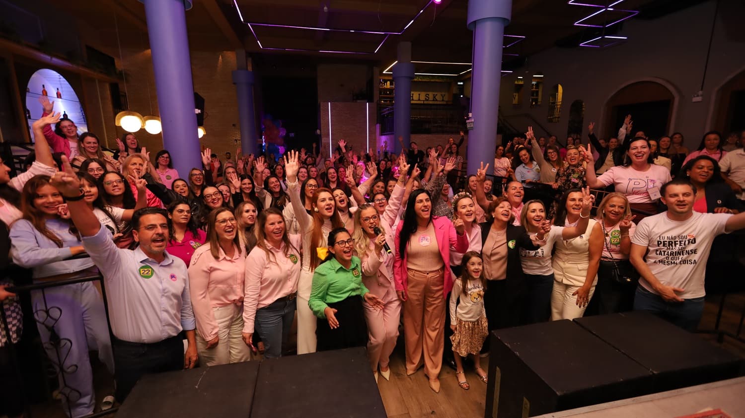 Encontro amplia protagonismo do PL Mulher na região