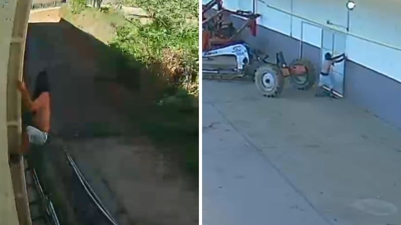 ▶️ Homem é preso após furtar fios em parque de exposições