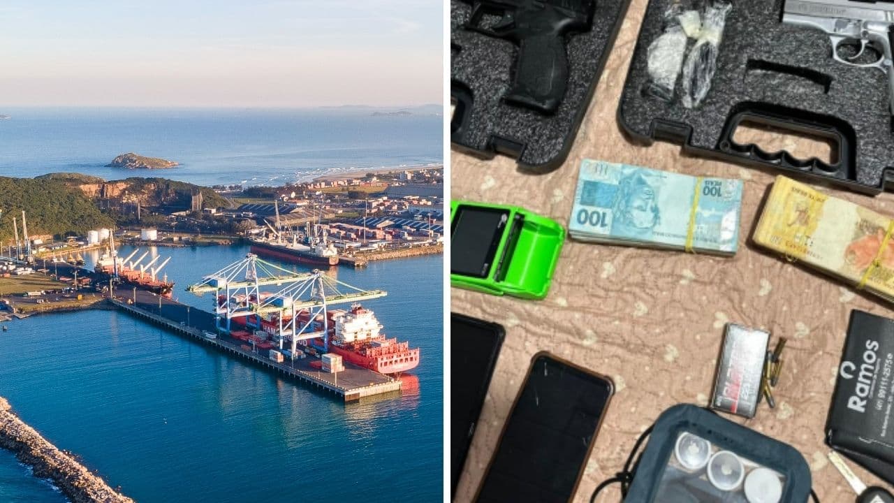 Esquema milionário de tráfico internacional é descoberto no Porto de Imbituba