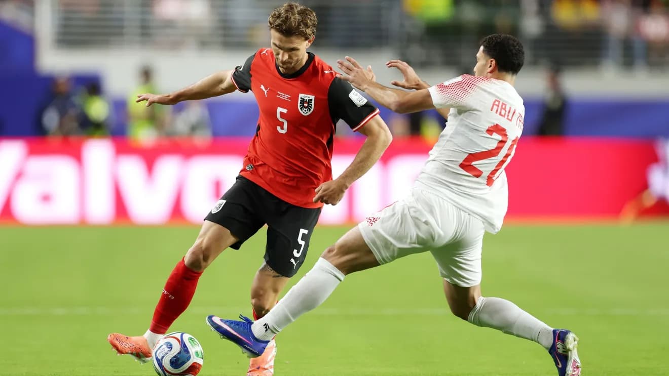 Áustria vence Jordânia e encerra jejum de 36 anos sem triunfos em Copas