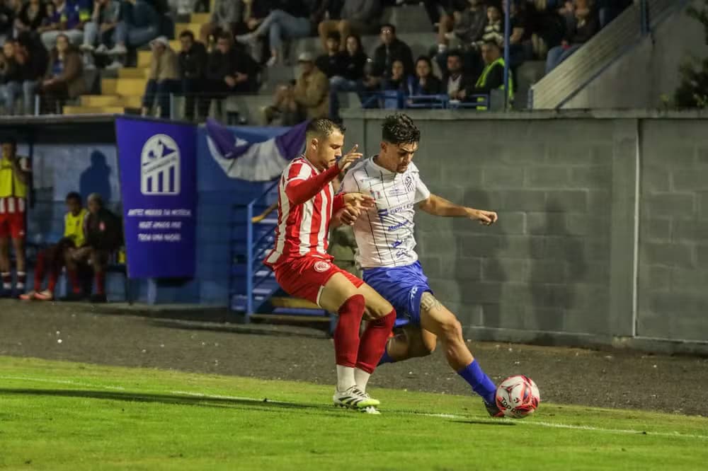 Hercílio Luz busca virada, mas sofre empate no fim diante do Caravaggio