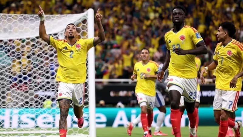 Colômbia vence RD Congo e garante vaga no mata-mata da Copa