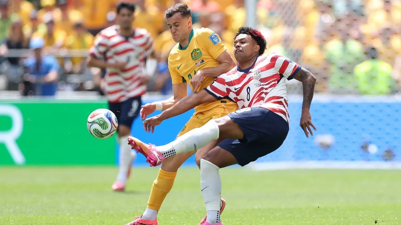 Gol contra abre caminho para vitória dos Estados Unidos sobre a Austrália na Copa