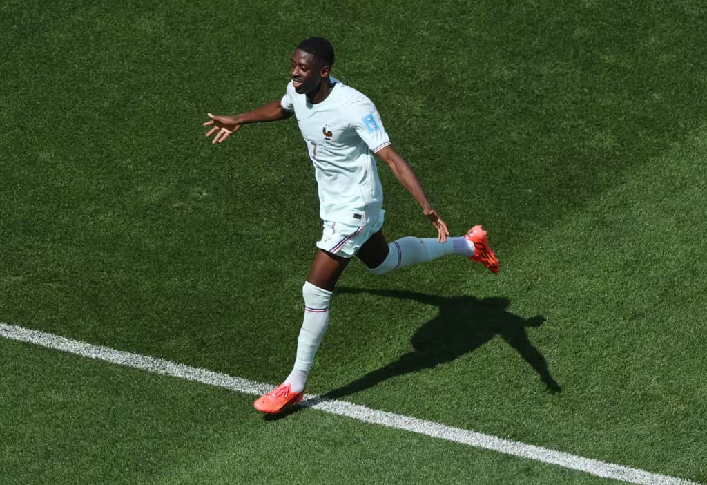 Dembélé faz três, França vence Noruega e fecha fase de grupos com 100% de aproveitamento