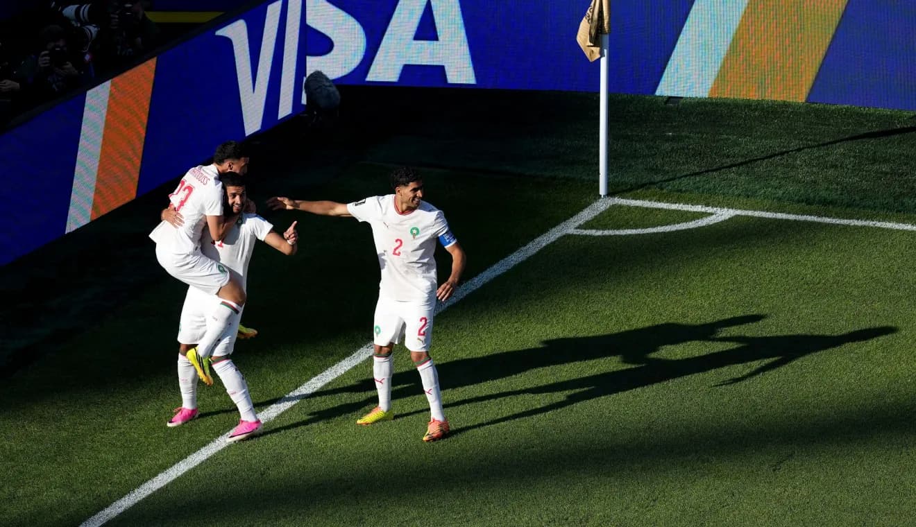 Com gol relâmpago, Marrocos derrota Escócia pelo grupo do Brasil