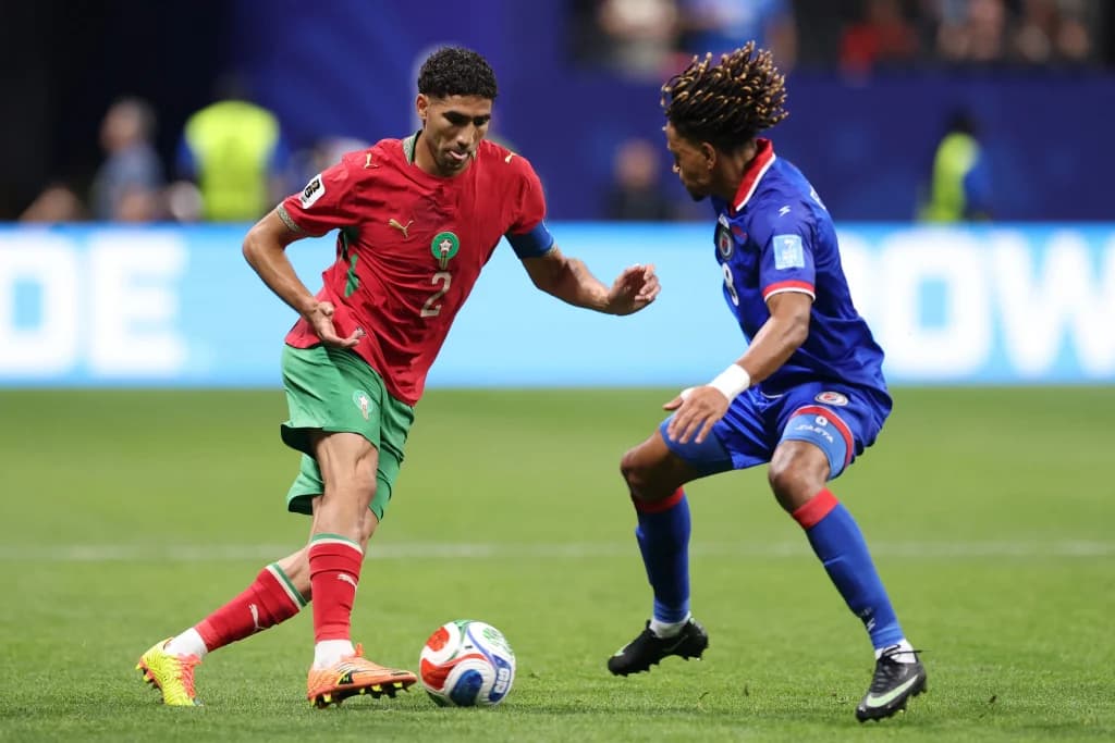 Marrocos vira sobre o Haiti e avança às fases eliminatórias da Copa