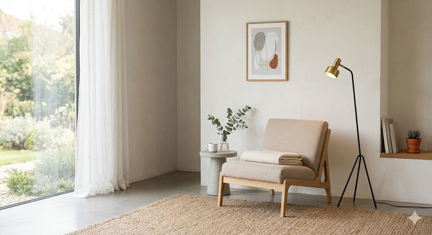 Menos coisas, mais espaço para respirar: minimalismo