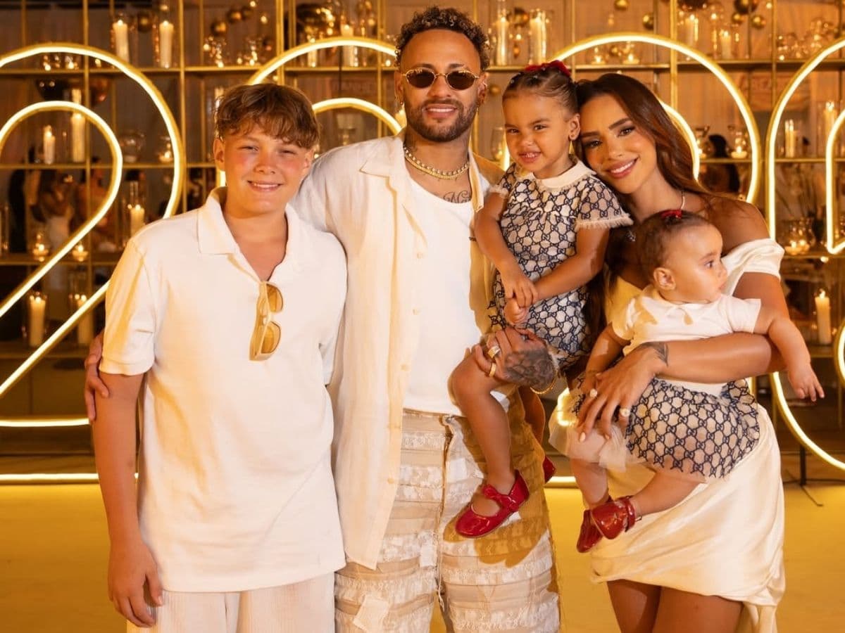 A família vai aumentar: Neymar será pai pela quinta vez
