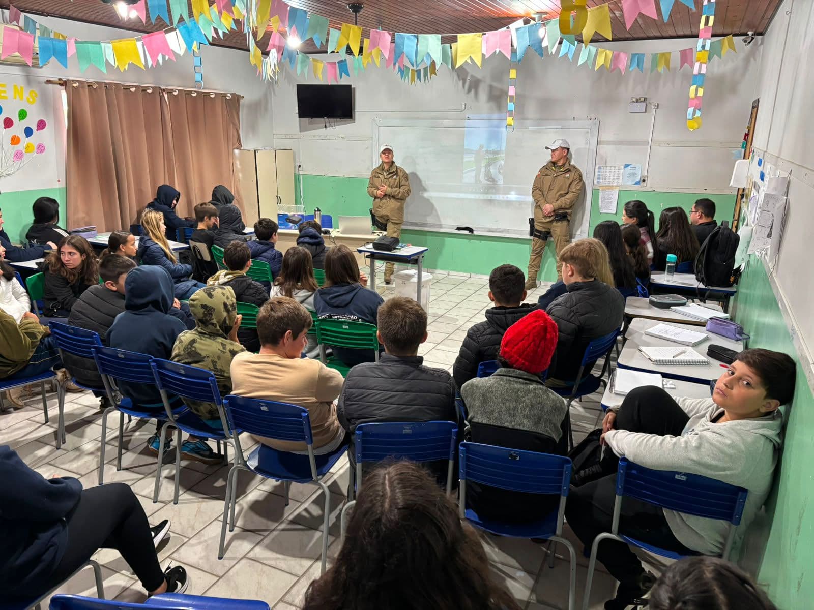 Cerca de 3 mil estudantes participam da Semana de Educação para o Trânsito em Braço do Norte