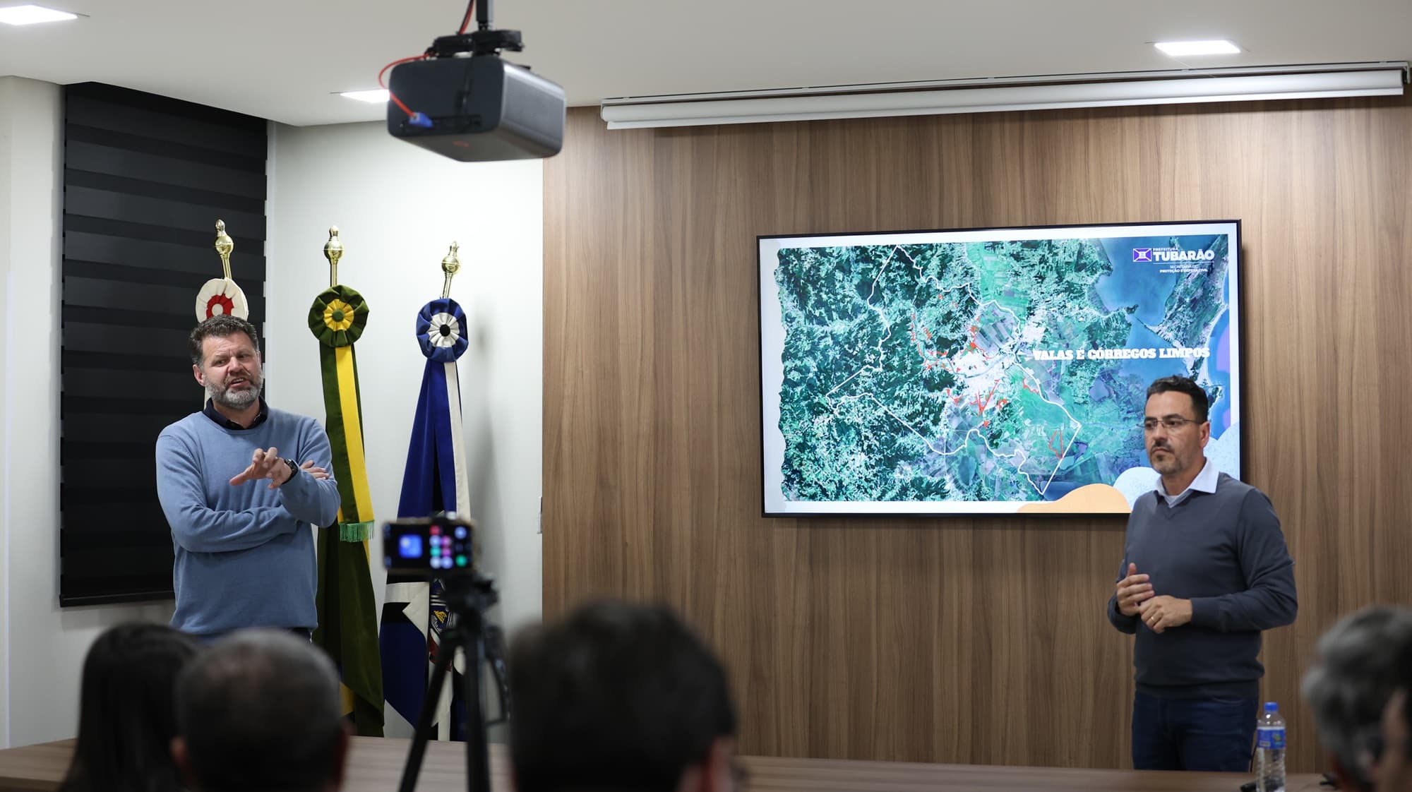 Tubarão anuncia R$ 40 milhões em obras para reduzir impactos de enchentes e alagamentos