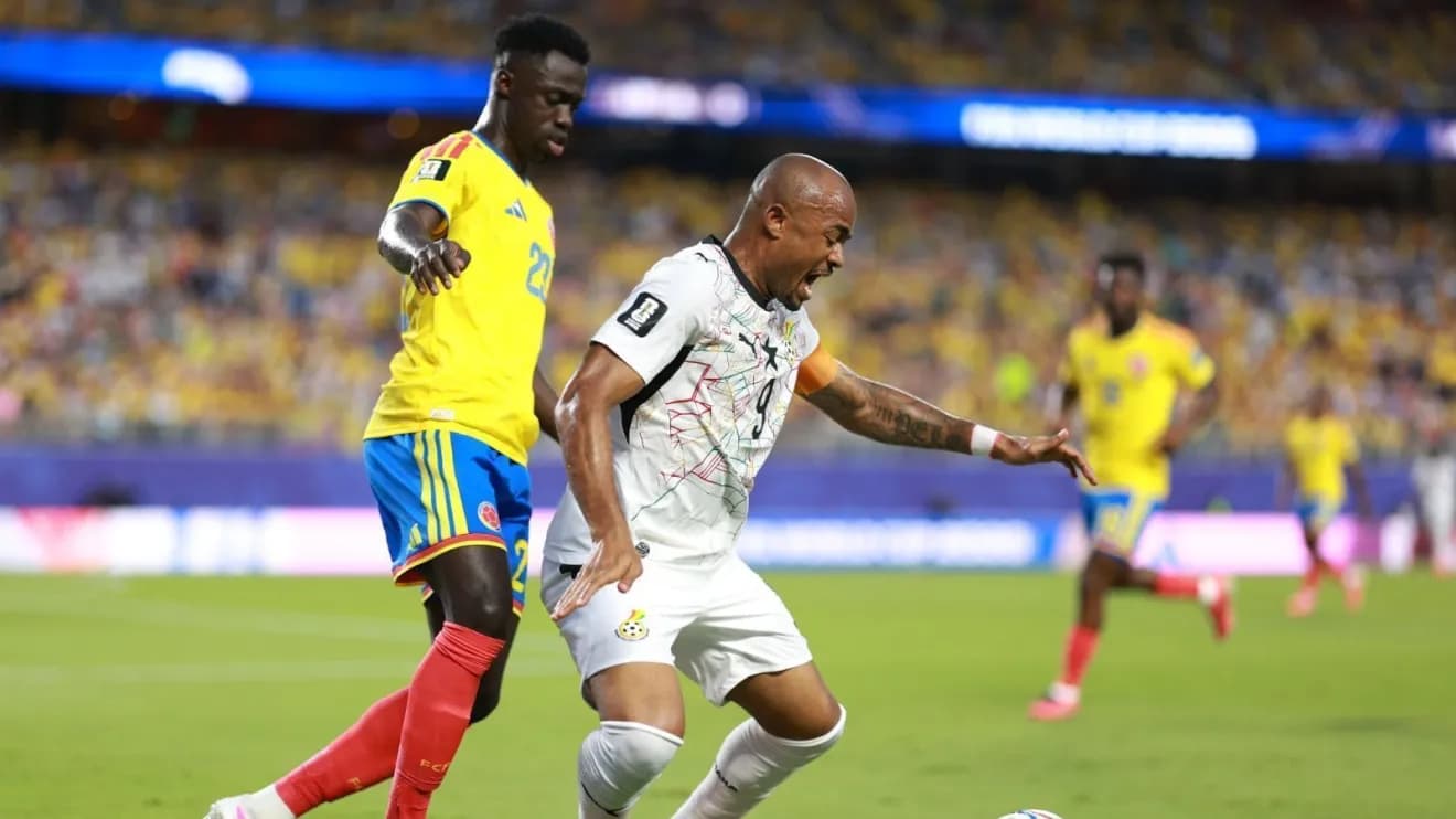 Colômbia vence Gana e fecha as oitavas de final da Copa do Mundo