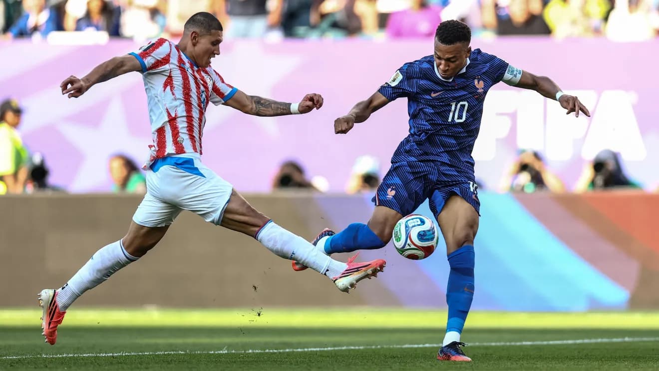 França supera retranca paraguaia e garante vaga nas quartas da Copa