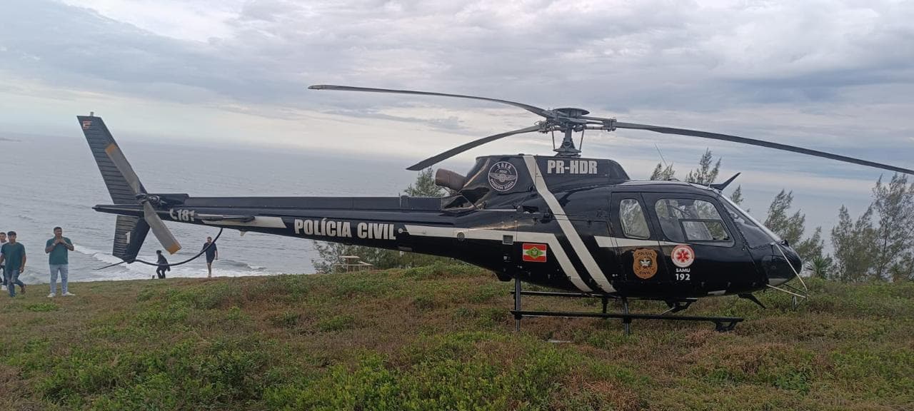 Homem cai de 15 metros durante tentativa de decolagem de parapente