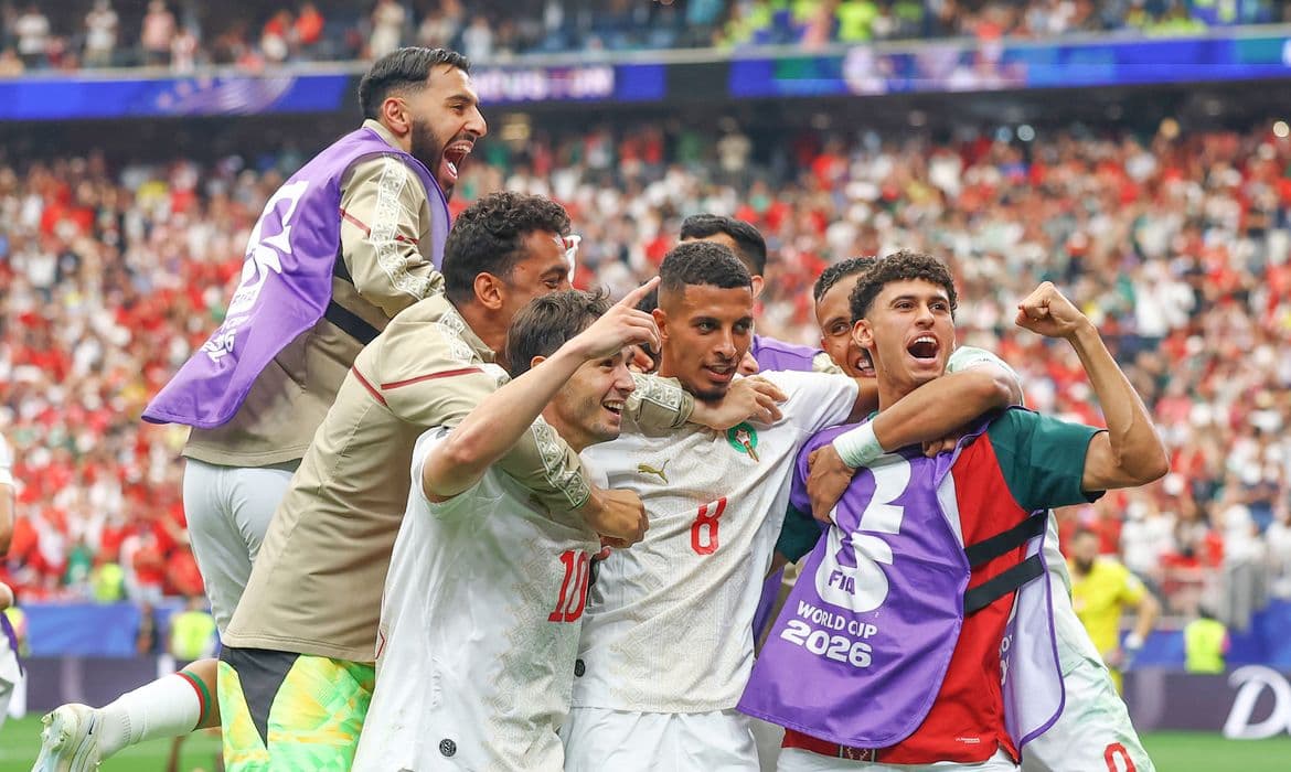 Marrocos goleia o Canadá e avança às quartas de final da Copa do Mundo