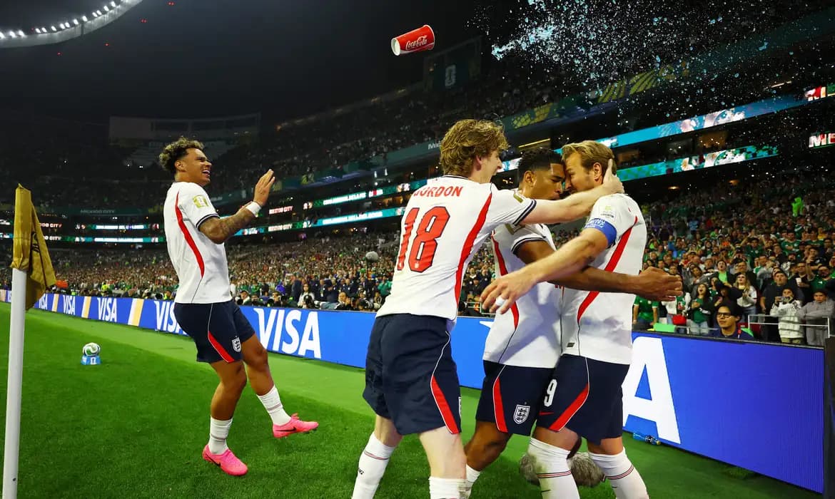 Com um a menos, Inglaterra elimina o México e enfrenta a Noruega nas quartas da Copa