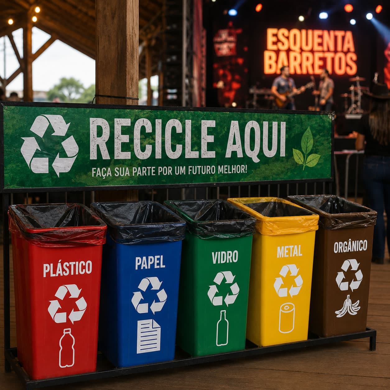 "Esquenta Barretos" terá reciclagem de todo o lixo gerado durante o evento
