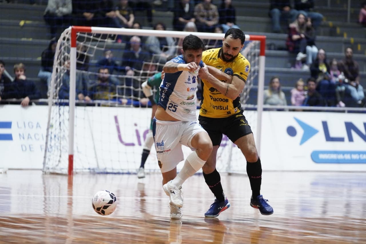 Tubarão é derrotado pelo Pato fora de casa pela Liga Nacional